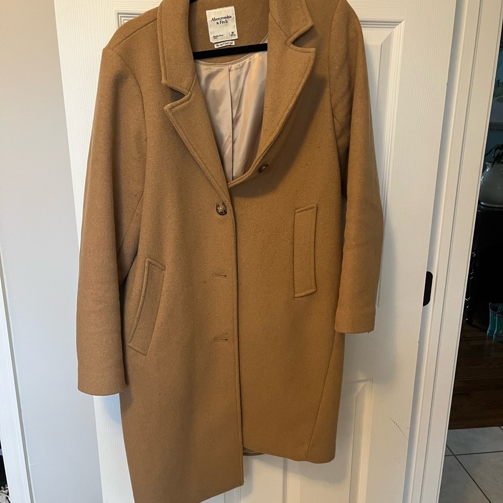 Abercrombie & Fitch Camel Coat